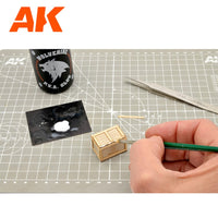 AK 8230 1/35 Wooden Box 004 Biohazard