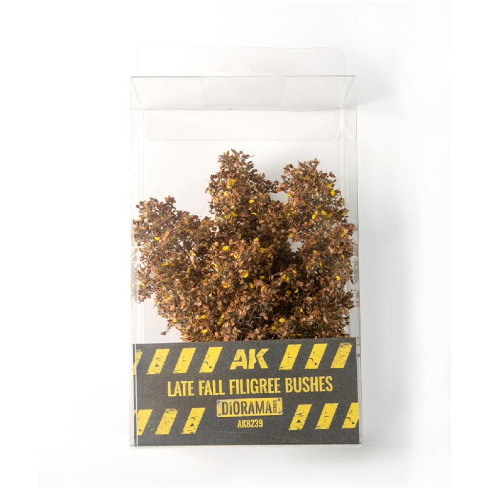 AK Interactive 8239 Dioramas Late Fall Filigree Bushes 135