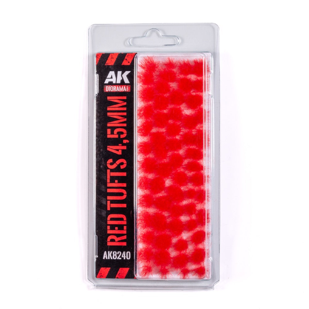 AK Interactive 8240 Dioramas Red Wargame Tufts