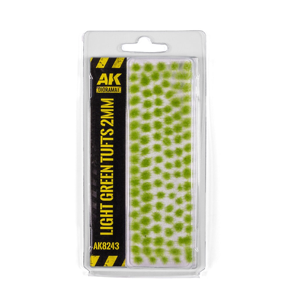 AK Interactive 8243 Light Green Tufts 2mm