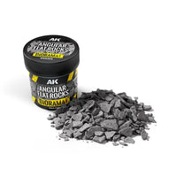 AK Interactive Dioramas Angular Flat Rocks 100ml