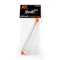 AK Interactive 9001 0.3 Needle Airbrush Basic Line 0.3