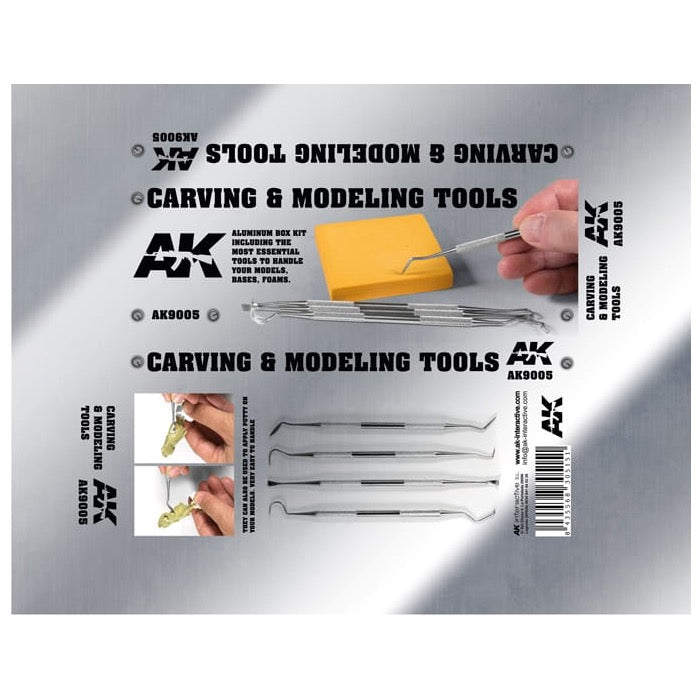 AK Interactive AK9005 Carving Tools Box