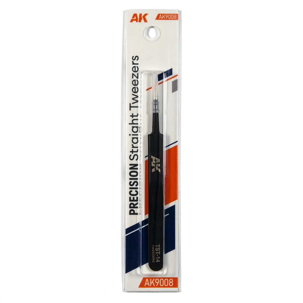 AK Interactive 9008 Precise Straight Tweezers