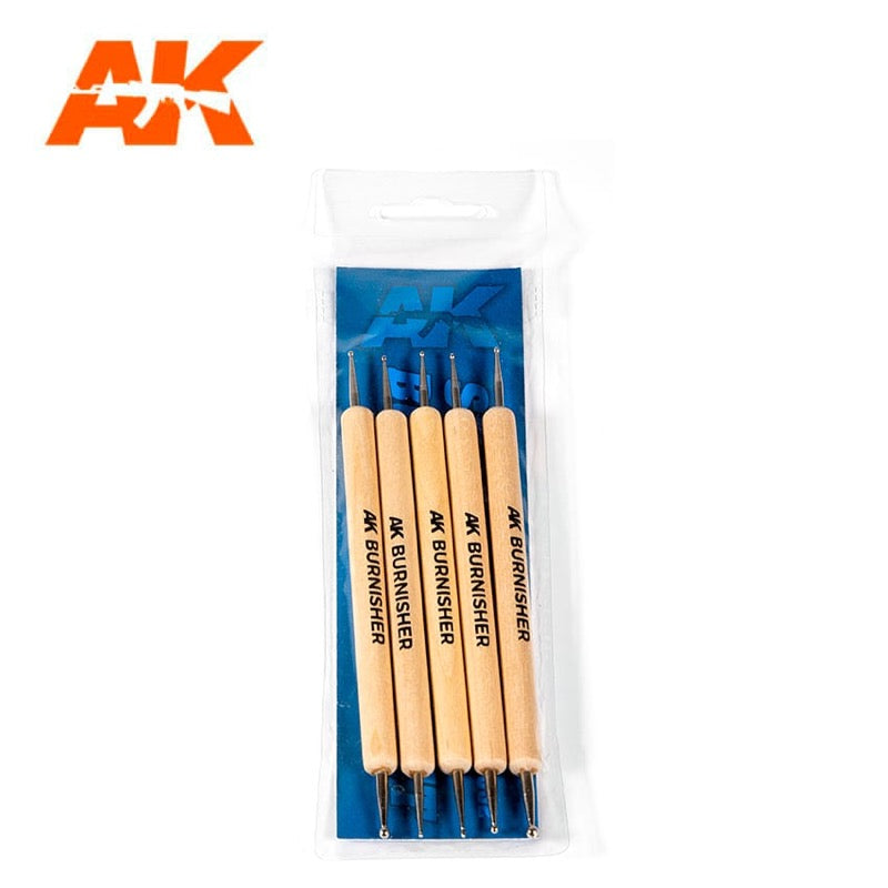 AK Interactive 9052 Sculpting Burnishers Set