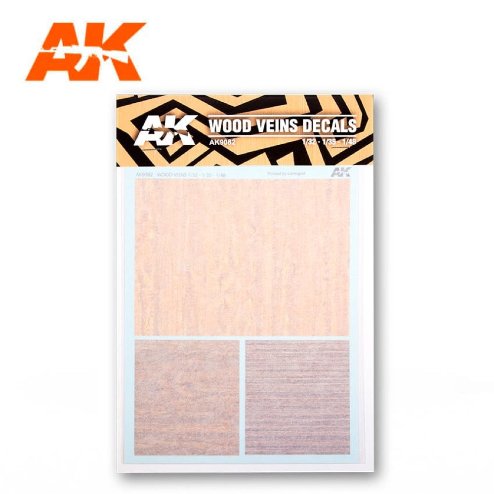 AK Interactive AK9091 Wood Veins Decals