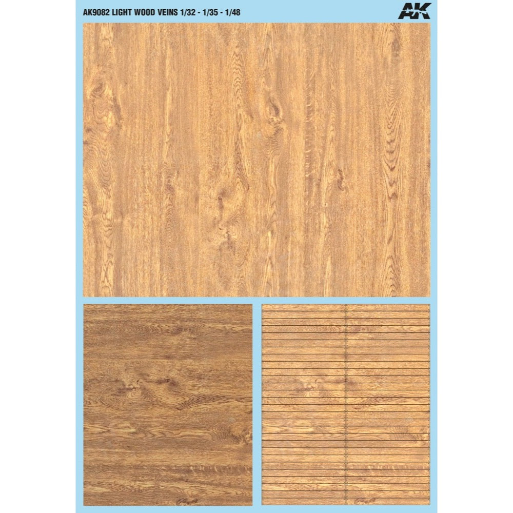 AK Interactive AK9091 Wood Veins Decals