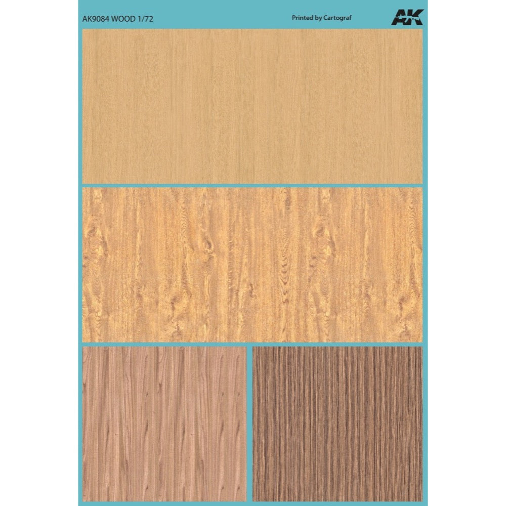 AK Interactive AK9091 Wood Decals