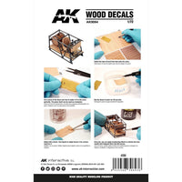 AK Interactive AK9091 Wood Decals