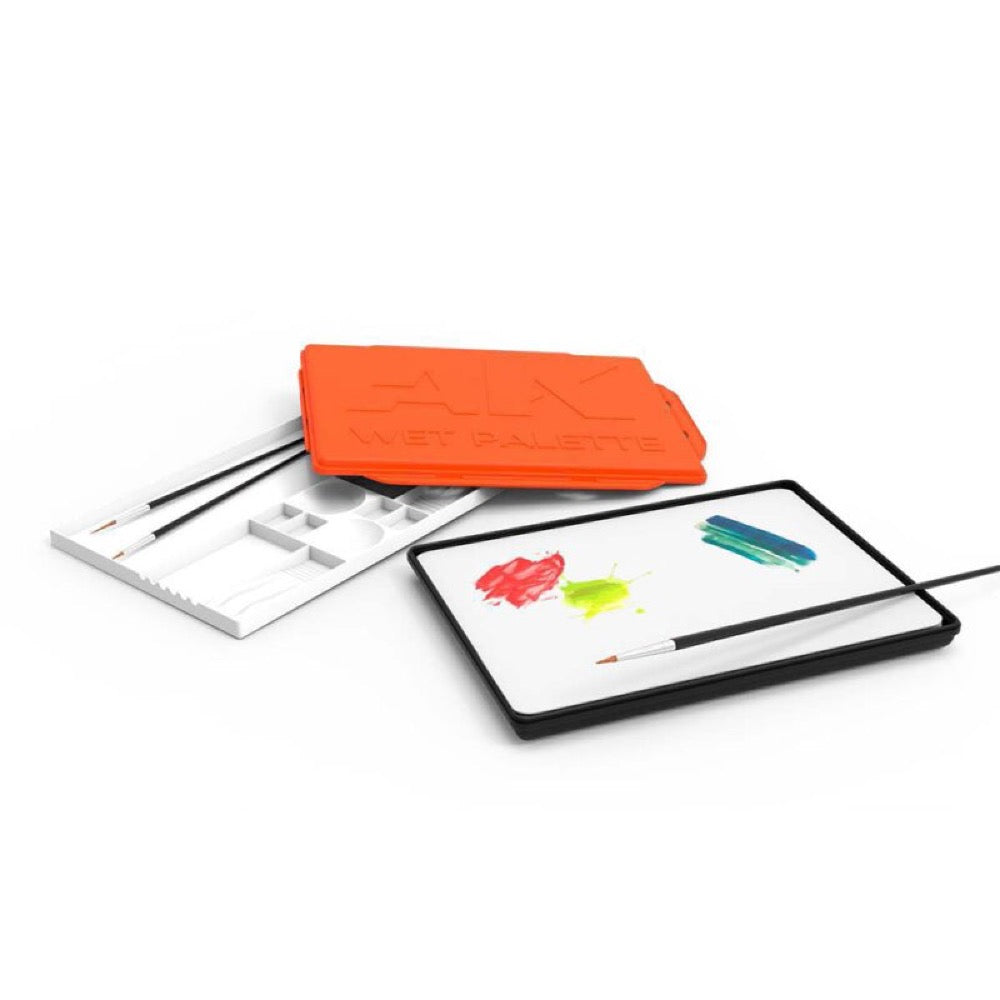 AK Interactive 9510 Wet Palette Includes 40 Papers Sheets and 2 Wipes