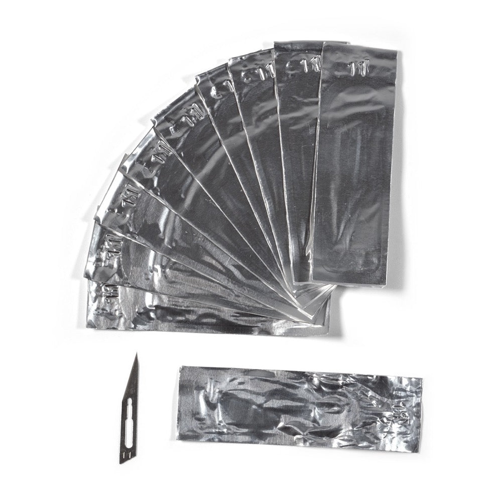 AK Interactive Straight Blades for Scalpel Handle AK9545 (10 Units)
