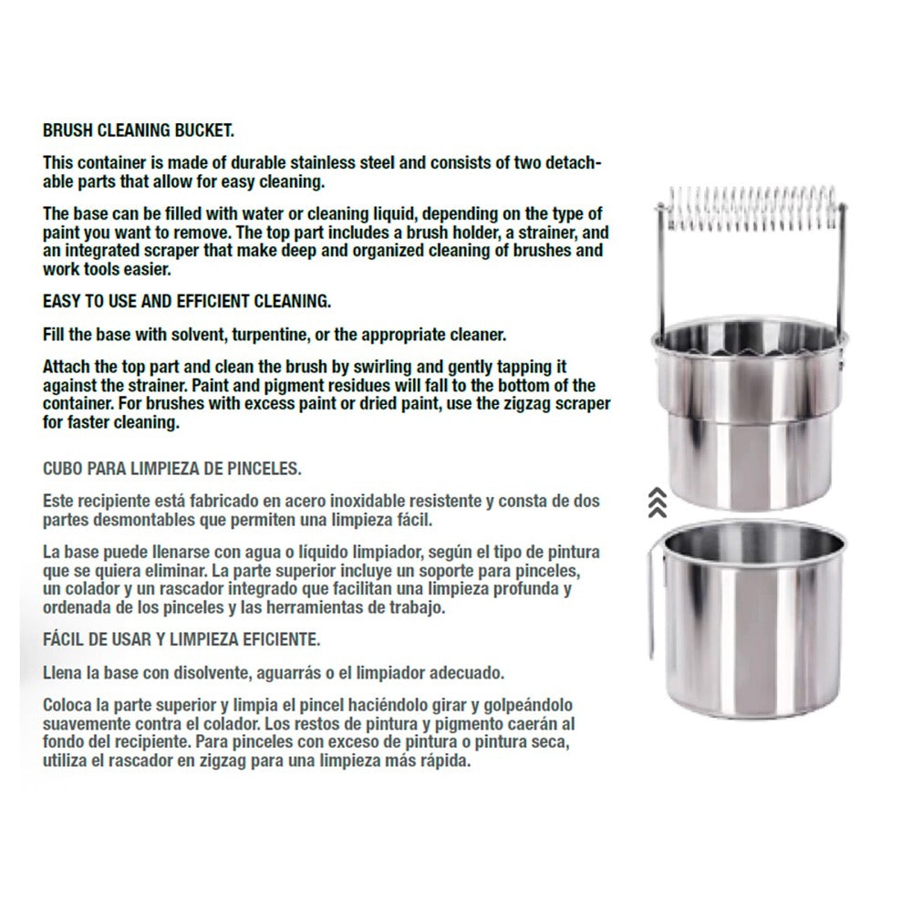 AK Interactive Stainless Steel Paint Brush Cleaner