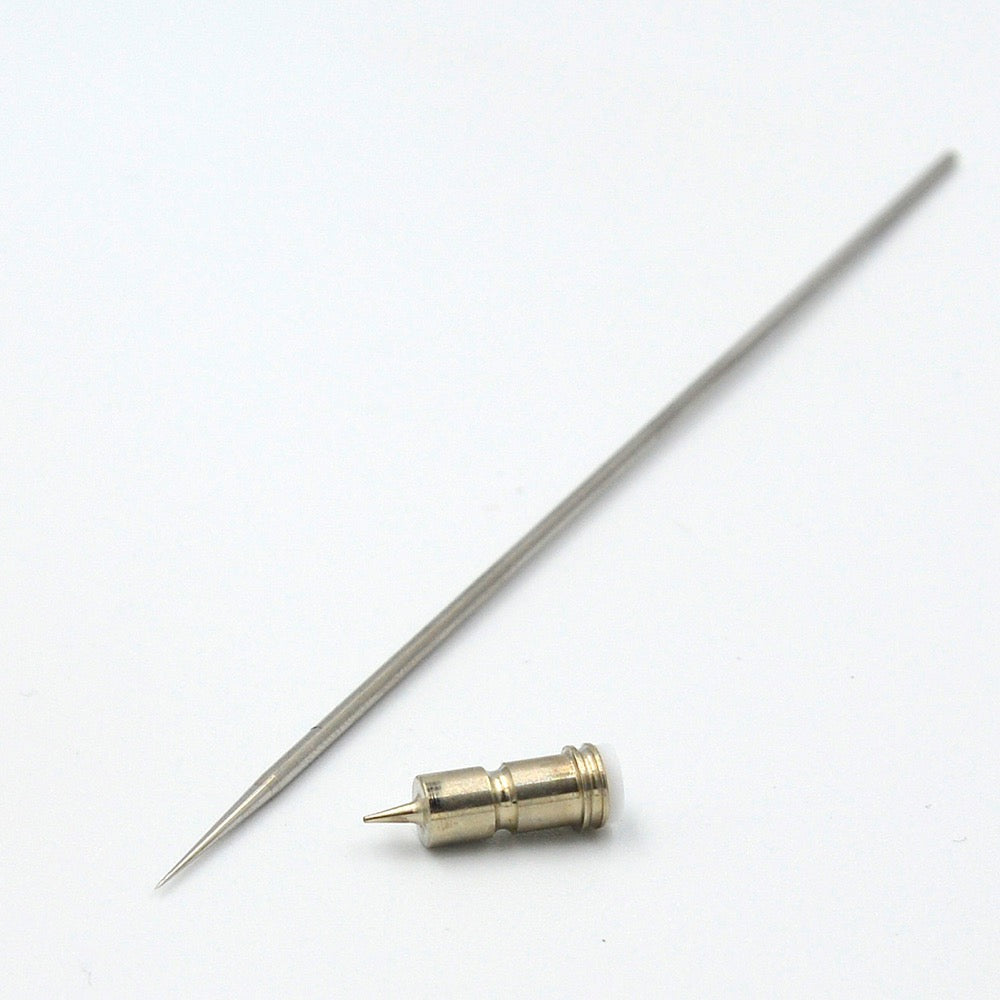 AK Interactive Needle + Nozzle 0.2 Top Line Replacement for Airbrush AK9600 0.3 Top Line