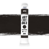 AK Interactive ABT 502 Sepia 20ml Oil Paint
