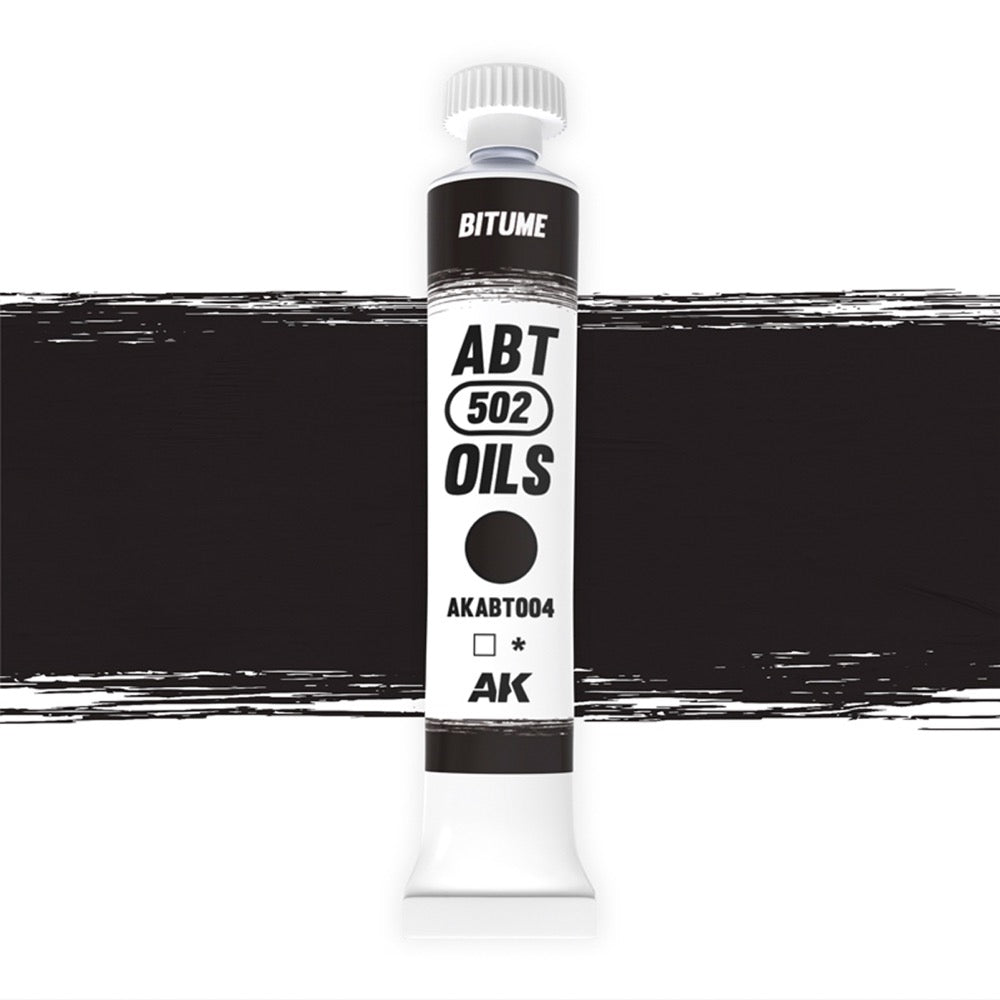 AK Interactive ABT 502 Bitume 20ml Oil Paint