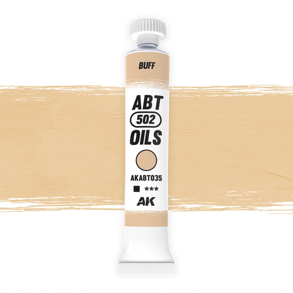 AK Interactive ABT 502 Buff 20ml Oil Paint