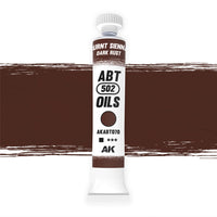 AK Interactive ABT 502 Burnt Sienna / Dark Rust 20ml Oil Paint