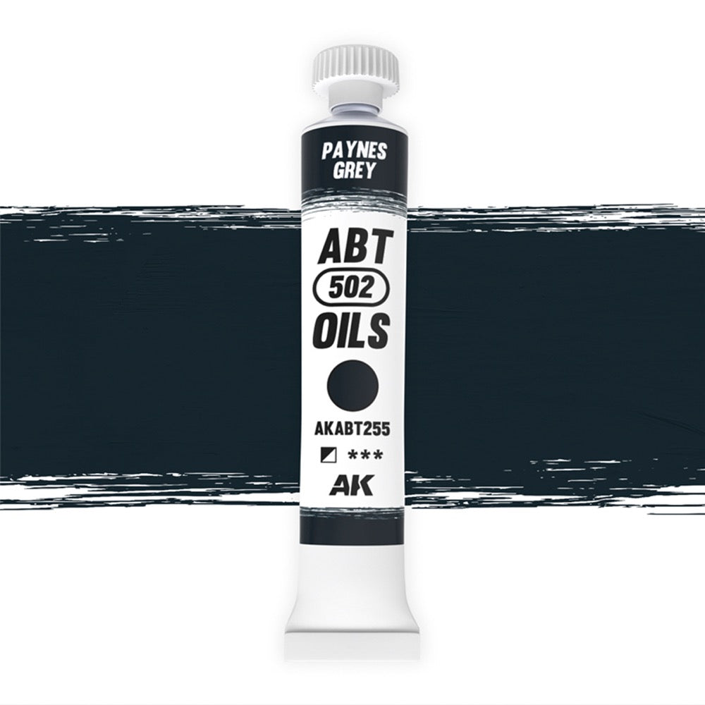 AK Interactive ABT 502 Paynes Grey 20ml Oil Paint