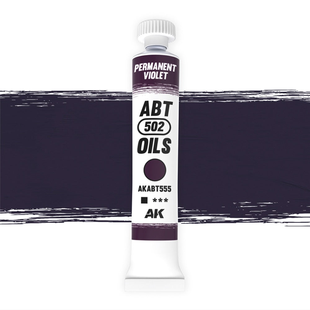 AK Interactive ABT 502 Permanent Violet 20ml Oil Paint