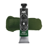 AK Interactive Artist Dense Acrylic Faded Green 20ml