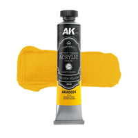 AK Interactive Artist Dense Acrylic Golden Yellow