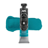 AK Interactive Artist Dense Acrylic Turquoise