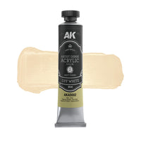 AK Interactive Artist Dense Acrylic Black & White Color Set
