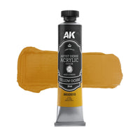 AK Interactive Artist Dense Acrylic Yellow Color Set