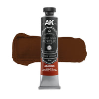 AK Interactive Artist Dense Acrylic Yellow Color Set
