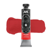 AK Interactive Artist Dense Acrylic Red Color Set