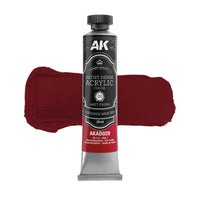 AK Interactive Artist Dense Acrylic Red Color Set