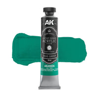 AK Interactive Artist Dense Acrylic Green Color Set