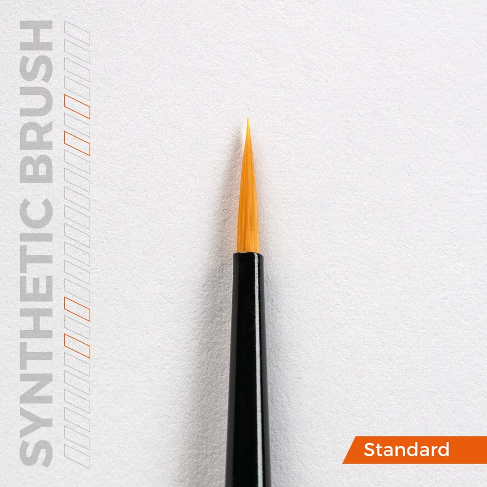 AK Interactive AKB008 Round 1 Synthetic Paint Brush
