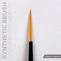 AK Interactive AKB018 Liner Synthetic Paint Brush