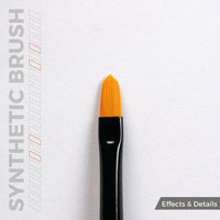 AK Interactive AKB019 Hammer Synthetic Paint Brush