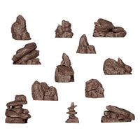 AK Interactive BIT0003 Basing Bits Rocks & Tors 12