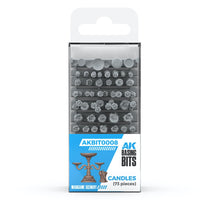 AK Interactive BIT0008 Basing Bits Candles 73