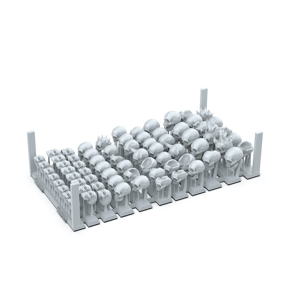AK Interactive BIT0009 Basing Bits Skulls 72