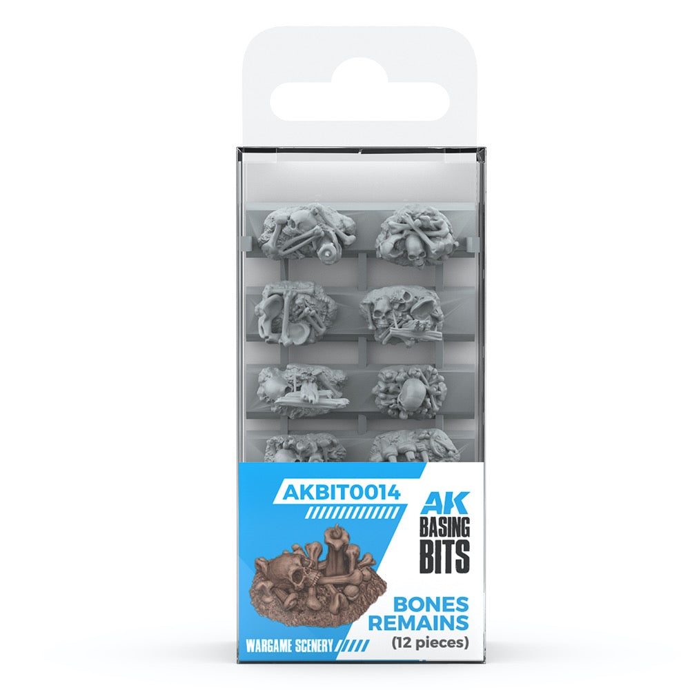 AK Interactive BIT0014 Basing Bits Bones Remains 12