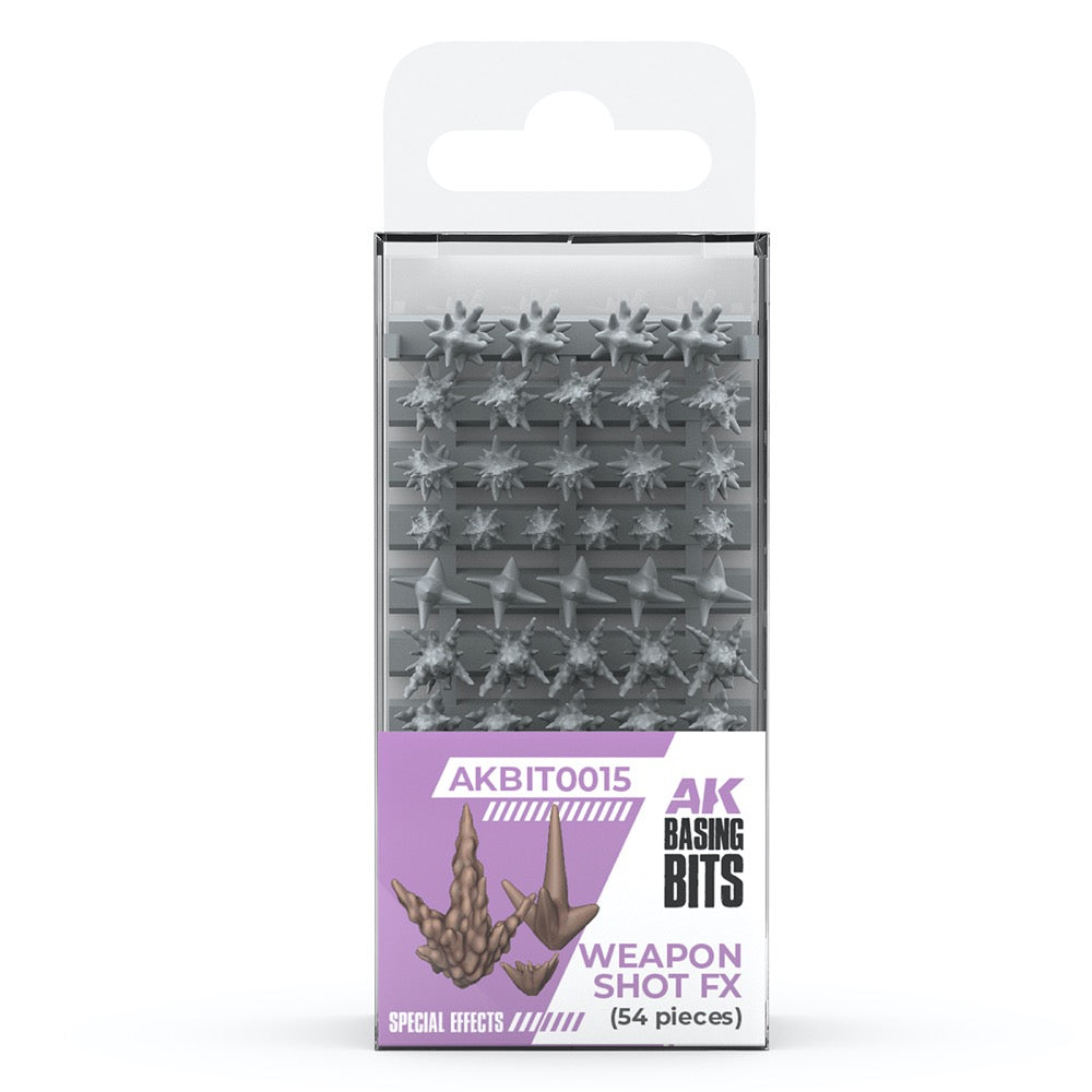 AK Interactive BIT0015 Basing Bits Weapons Shot Fx 54