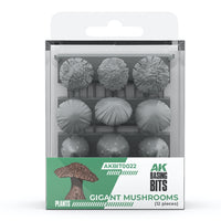 AK Interactive BIT0022 Basing Bits Gigant Musrooms 12