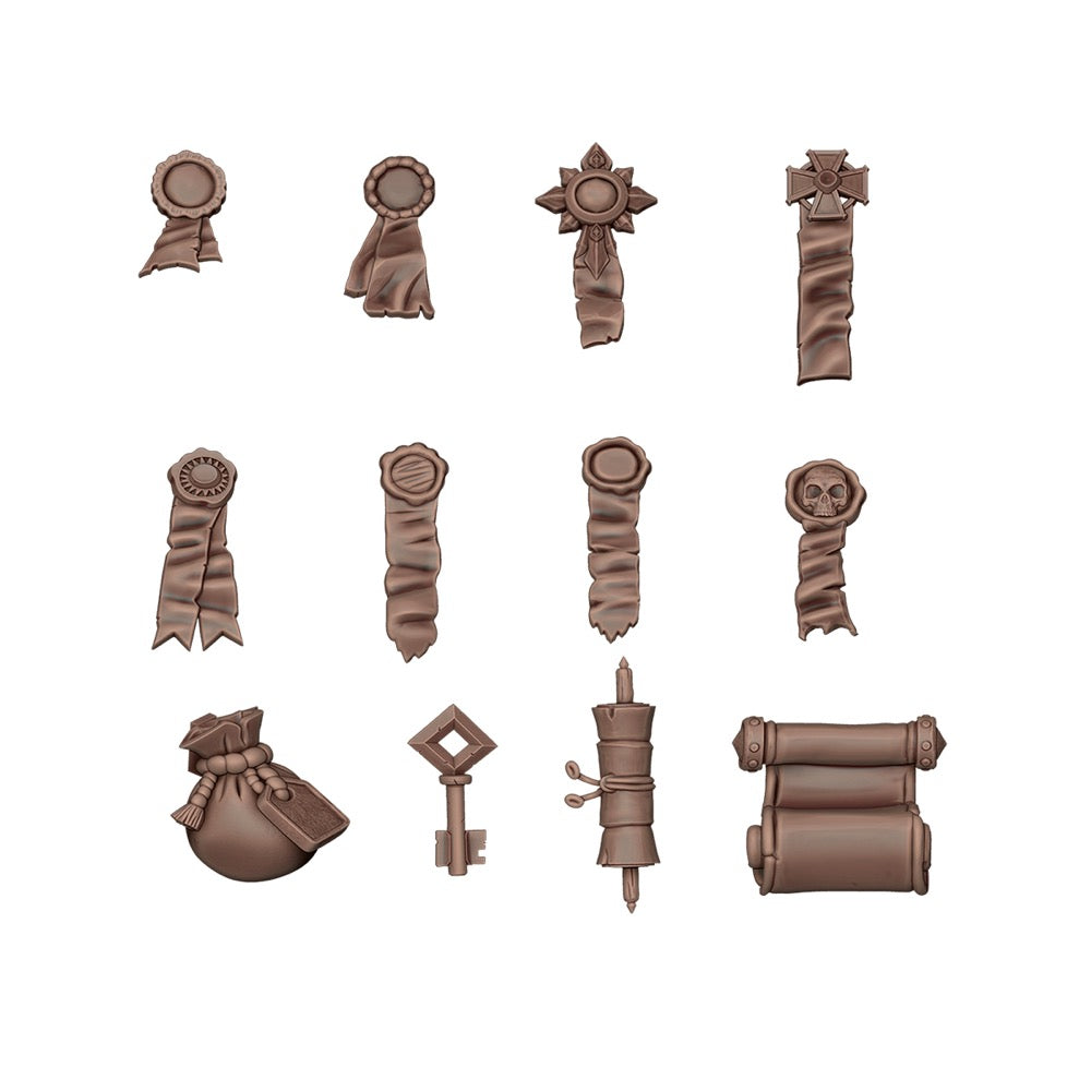 AK Interactive Basing Bits Seals and Scrolls