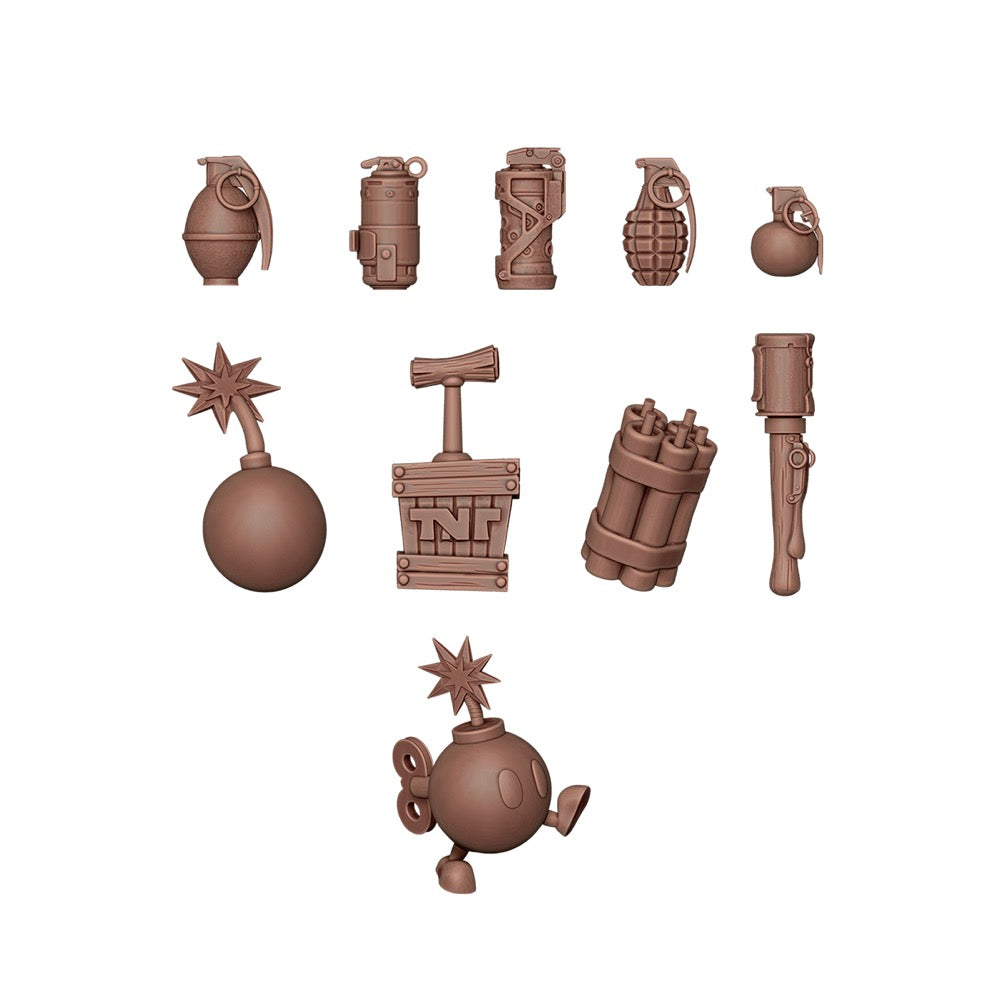 AK Interactive Basing Bits Bombs & Grenades