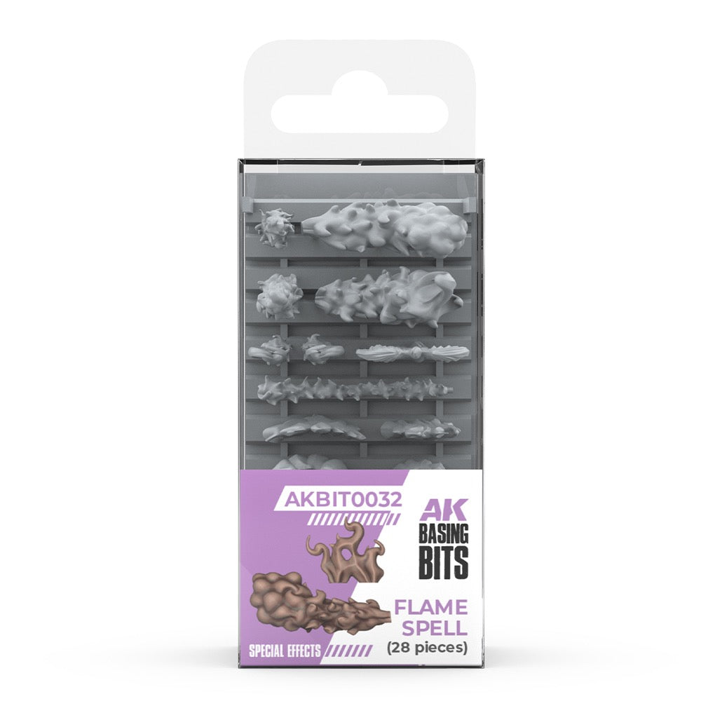 AK Interactive Basing Bits Flame Spell