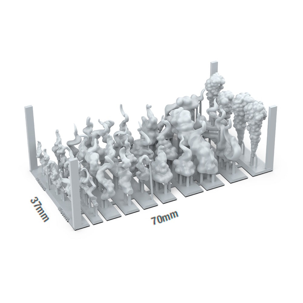 AK Interactive Basing Bits Smoke FX