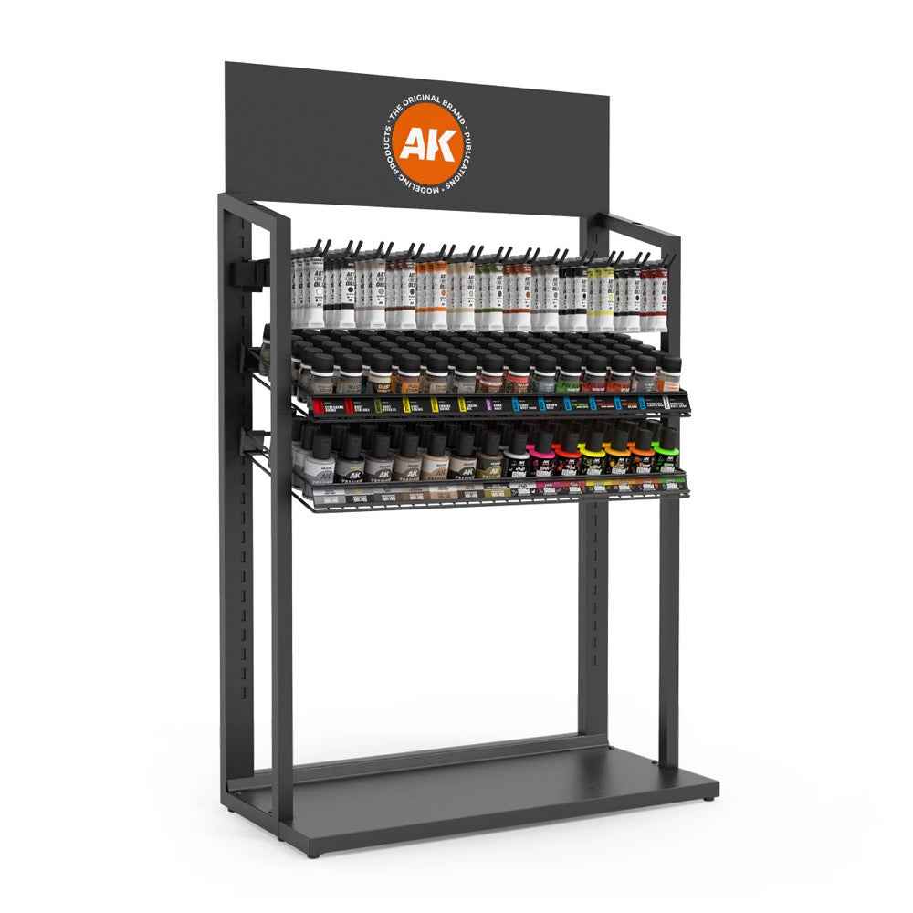 AK Interactive Weathering Selection Display Table Display