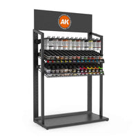 AK Interactive Weathering Selection Display Table Display