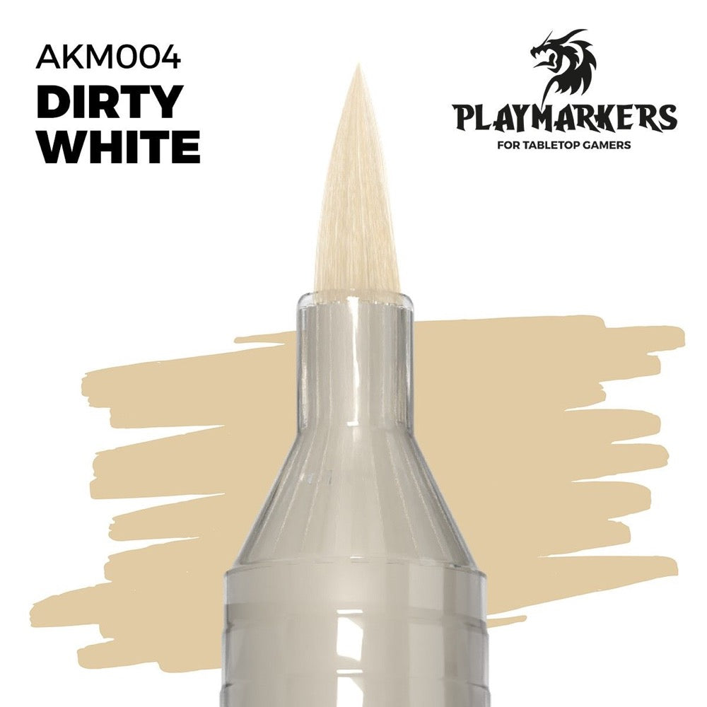 AK Interactive AKM004 Acrylic PlayMarker Dirty White