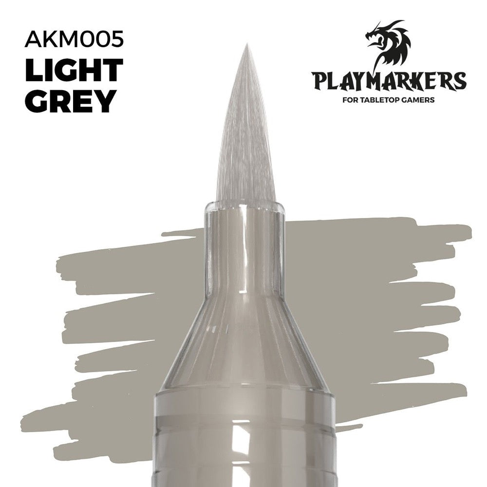 AK Interactive Playmarkers Light Grey Acrylic Paint Marker
