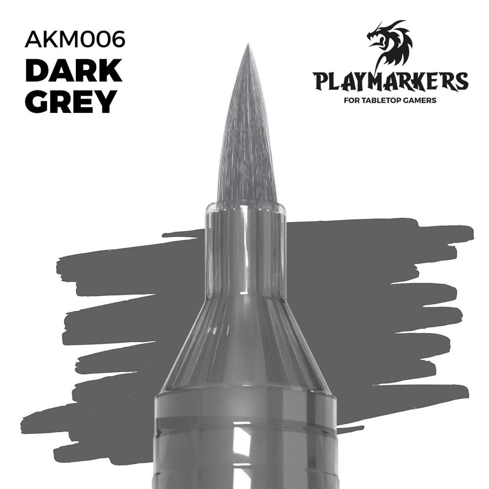 AK Interactive AKM006 Acrylic PlayMarker Dark Grey